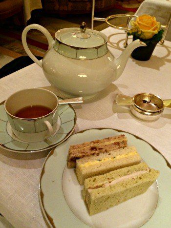 Afternoon tea at the Dorchester