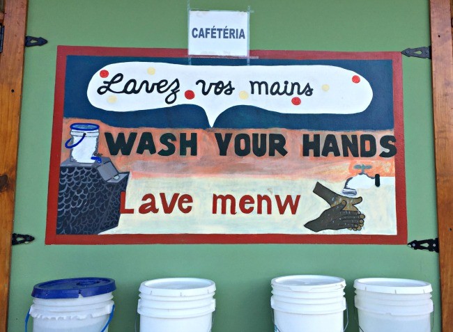 Haiti wash your hands