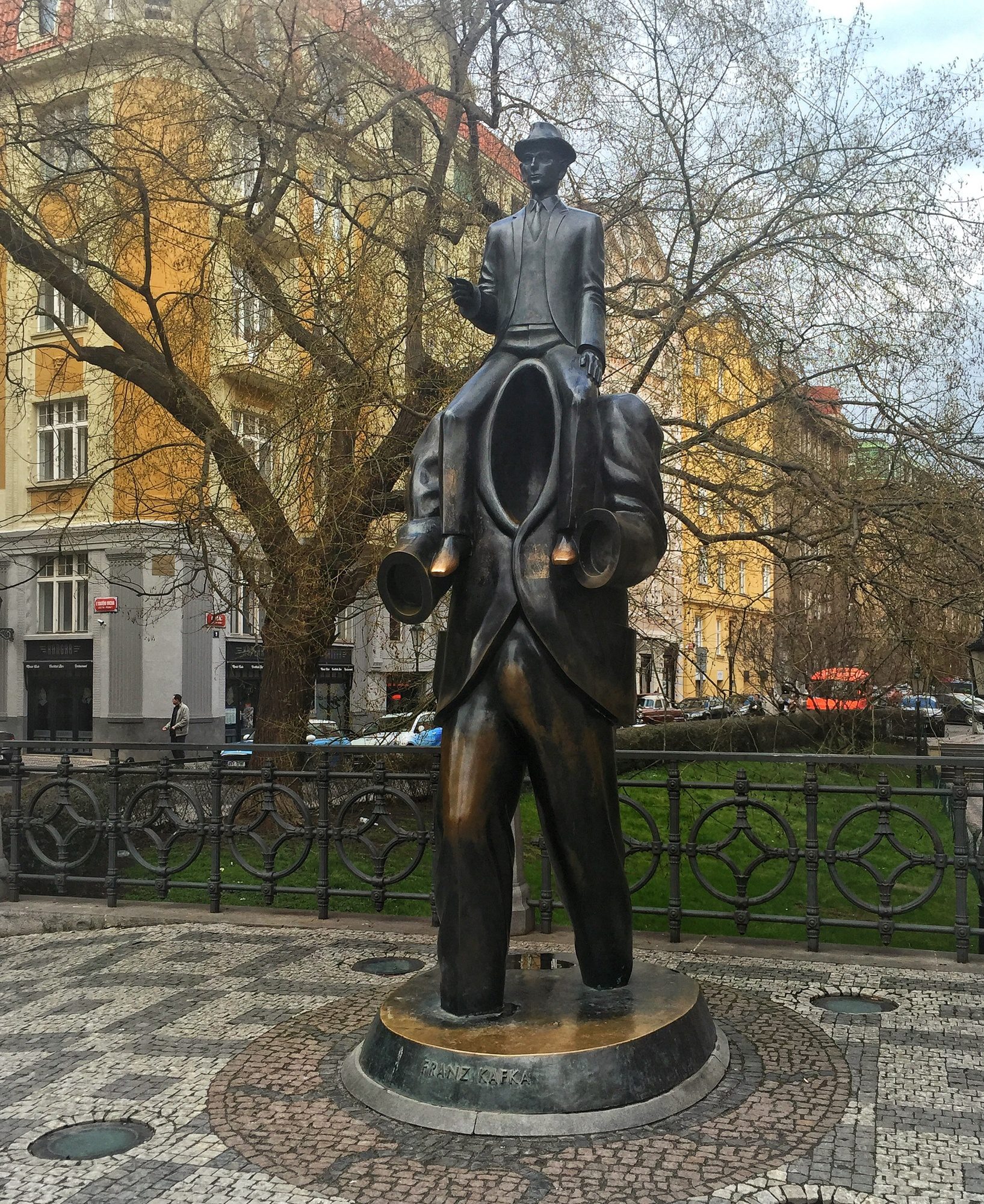 Prague Franz Kafka Statue