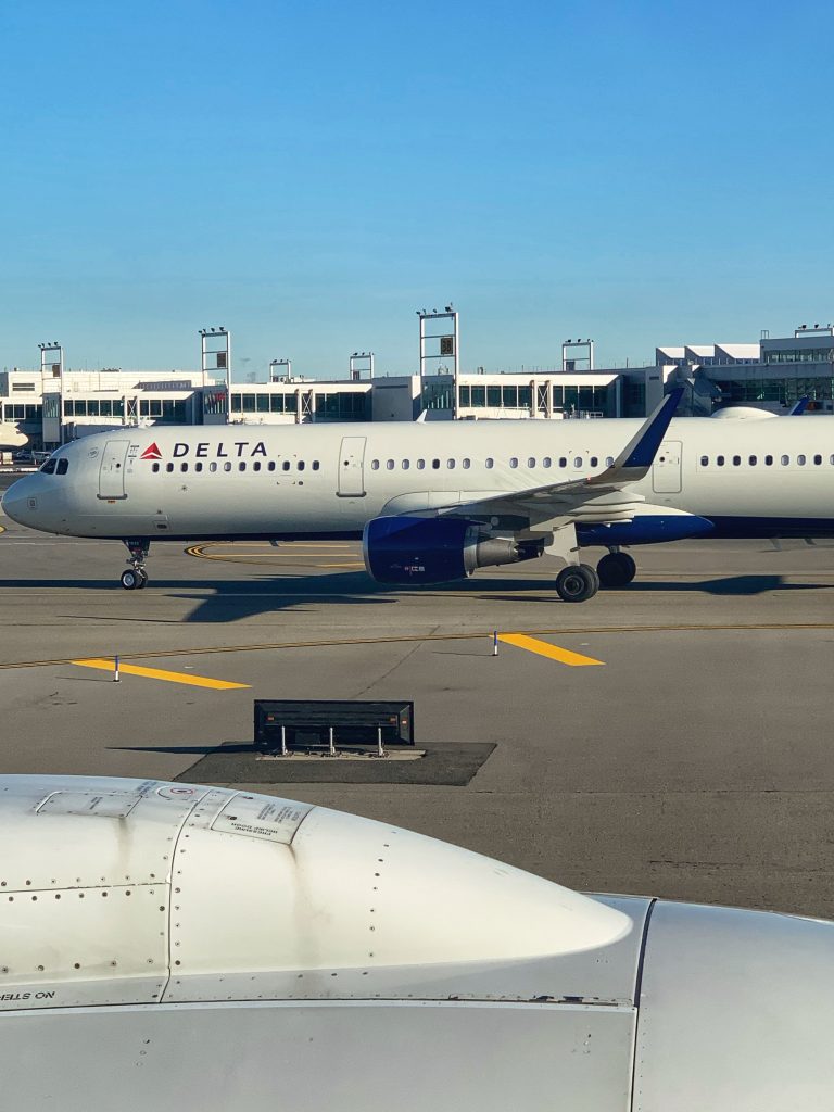 Delta Airplane at JFK