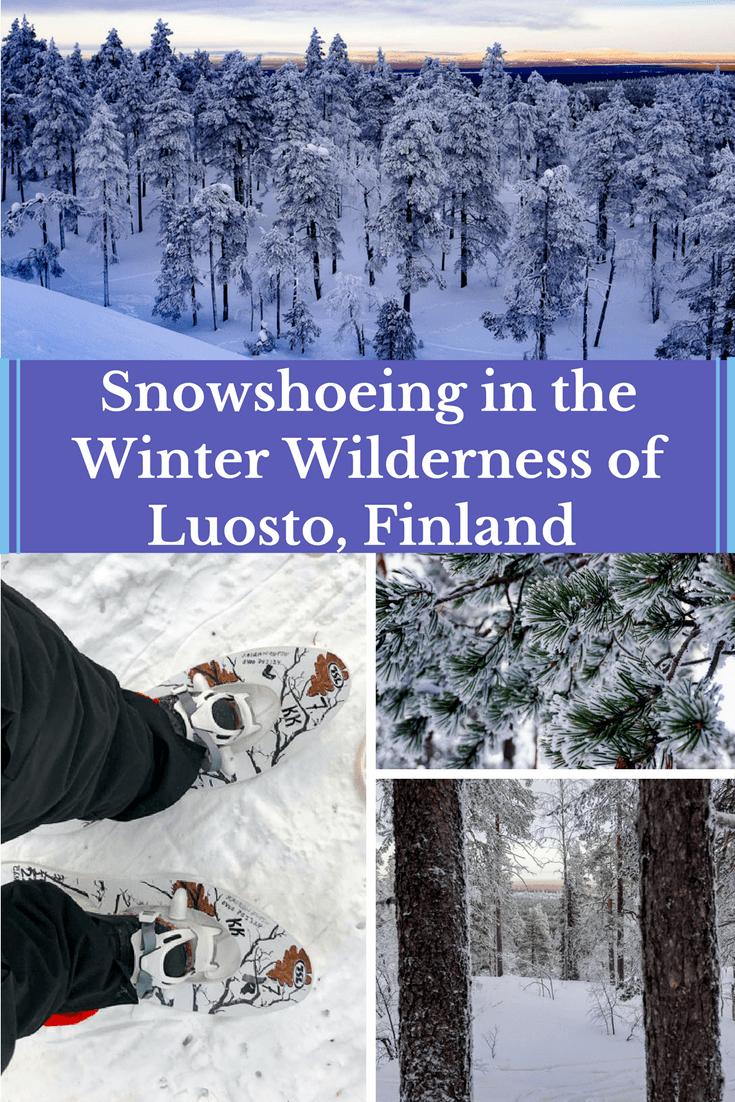 snowshoeing in Luosto, Finland and its wonderful winter wilderness