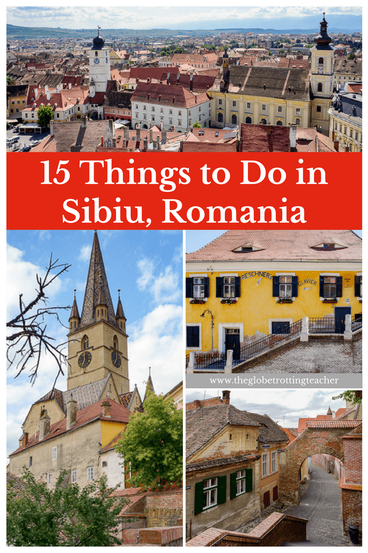15 Splendid Things to Do in Sibiu, Romania- Are you planning a trip to Romania? Discover a medieval gem in the heart of Transylvania! Plan some time in your Romania itinerary for Sibiu. Use this guide to plan things to do in Sibiu, where to stay, how to get around and day trips from Sibiu. #travel #romania #sibiu #transylvania #medieval #europe #easterneurope #europetrip #europetravels #europeantravel