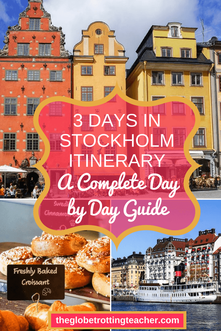 3 Days in Stockholm Itinerary