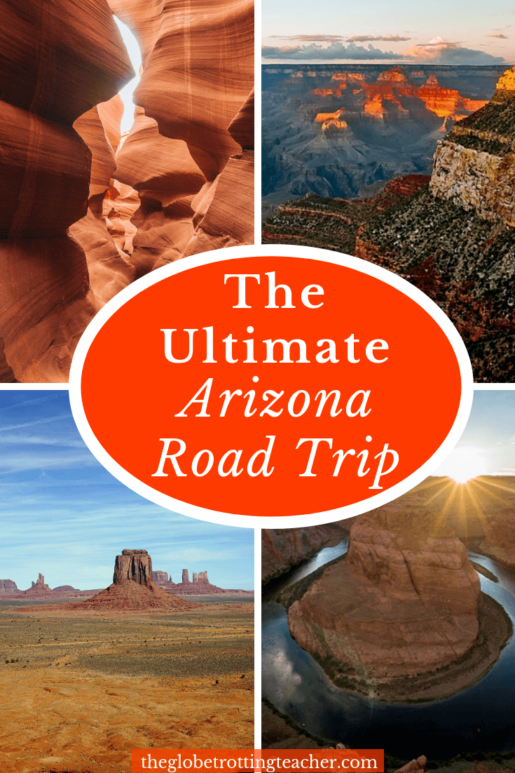 Planning an Arizona Road Trip? Use this guide to plan your Arizona road trip itinerary with maps, ideas for things to do and places to see, expert travel tips, where to stay, and more! Check off your Arizona bucket list from the Grand Canyon to Tuscon to Horseshoe Bend and Sedona! #travel #Arizona #usa