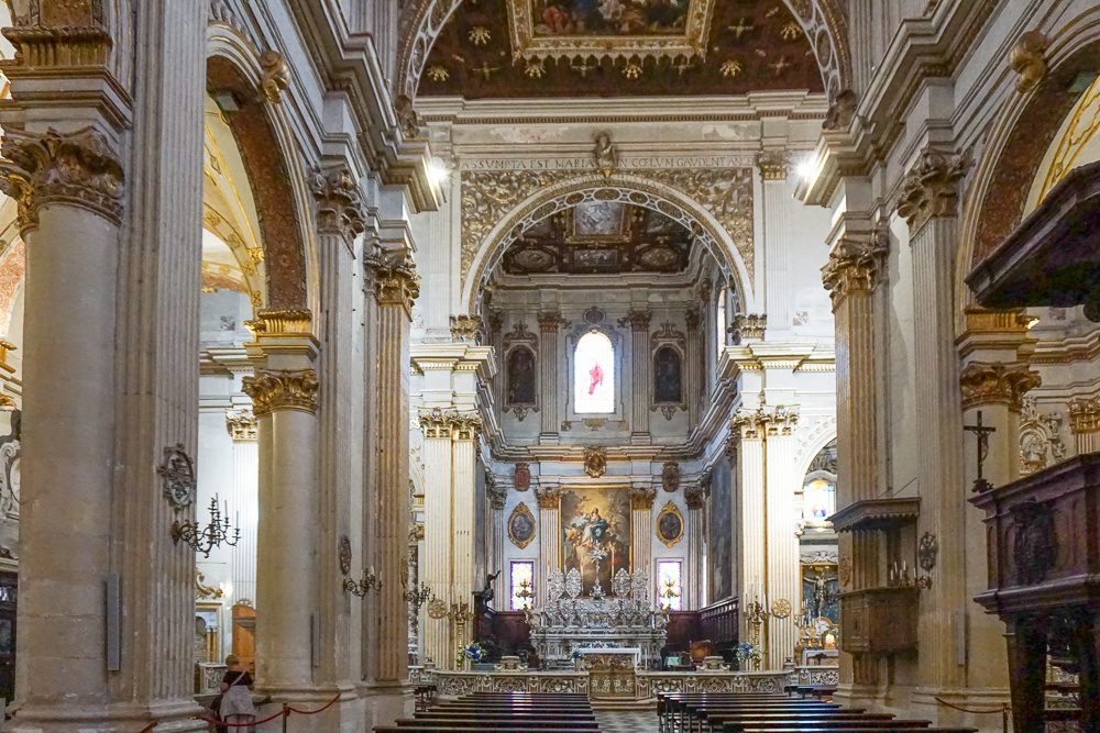 Lecce Italy Inside of Church