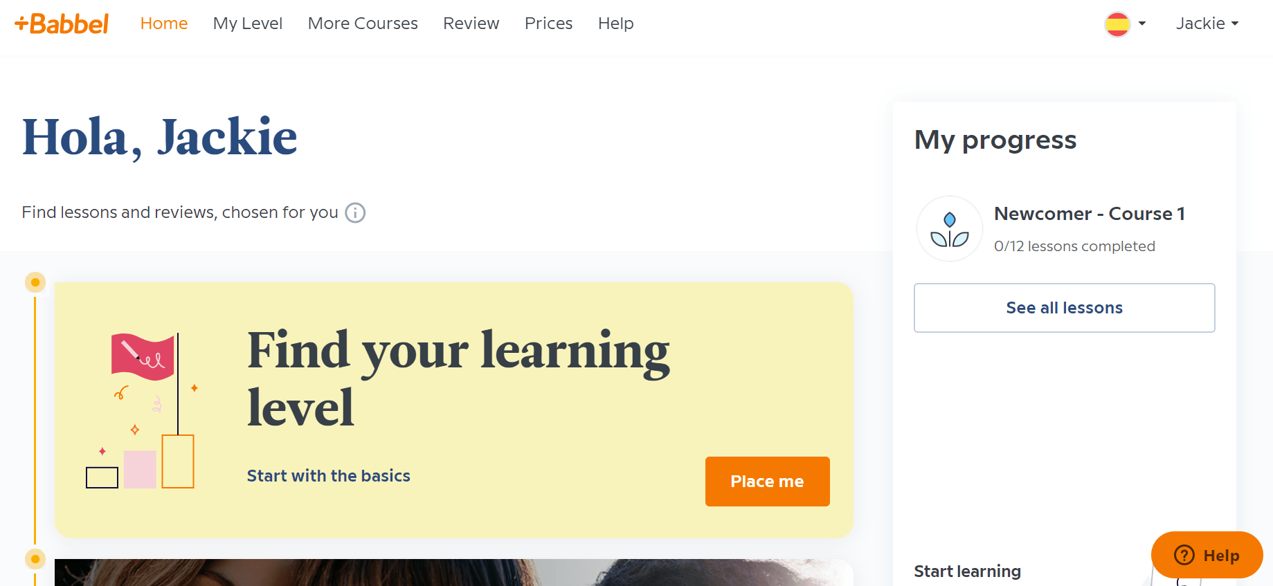 Getting Started with Babbel