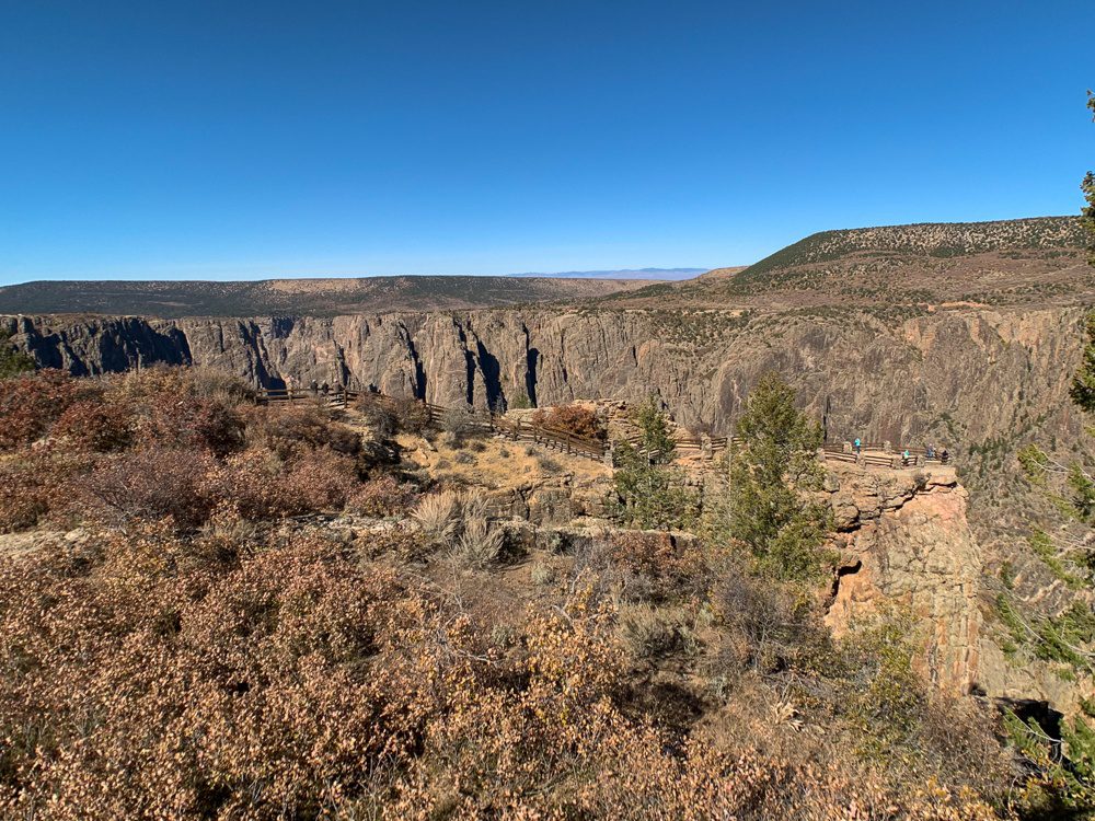 black canyon of the gunnison national park Colorado
