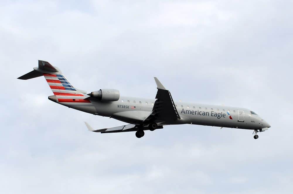 American Airlines Airplane Flying