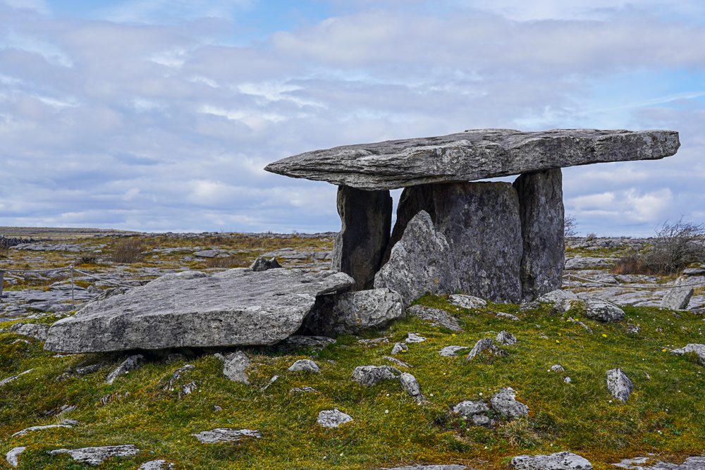 Stone Age Tomb The Burren Ireland