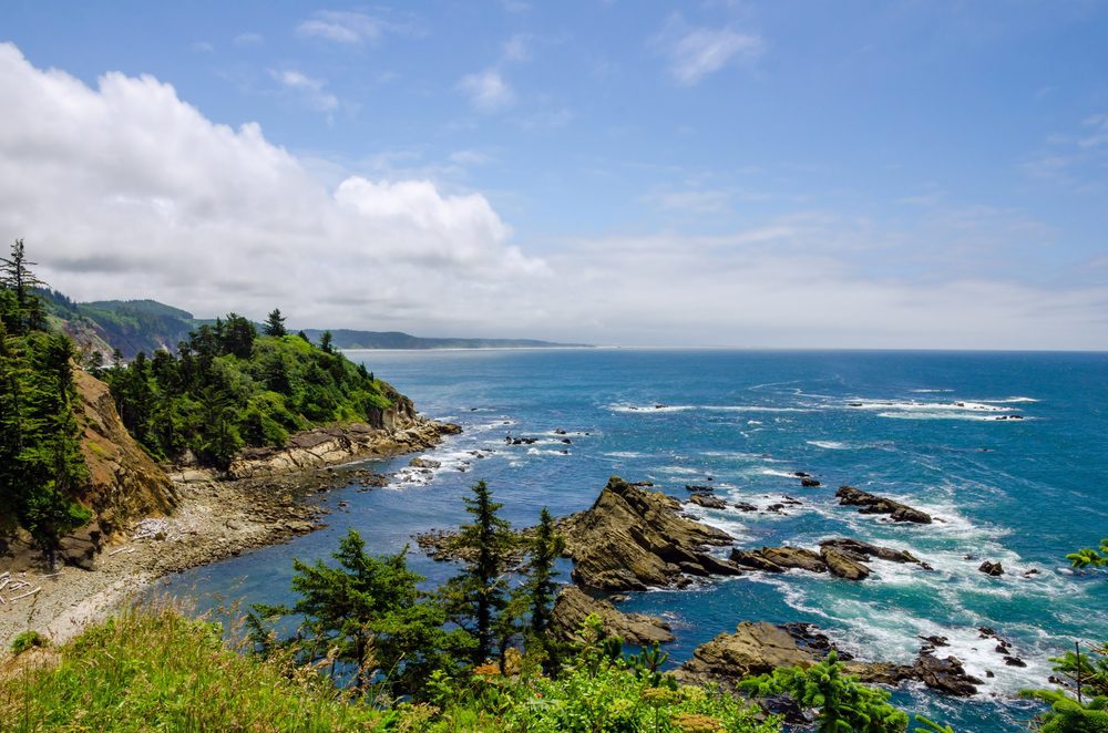 Oregon Coast Scenic View