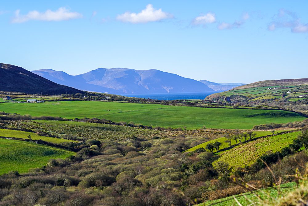 Dingle Ireland Rolling Green Hills