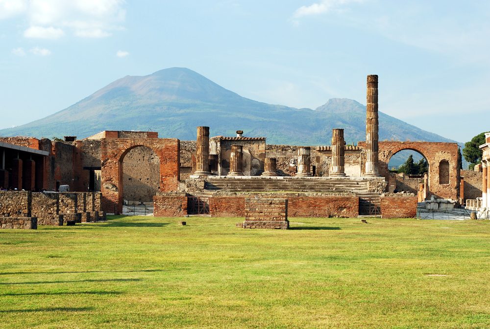 Pompeii Ruins Italy Mount Vesuvius